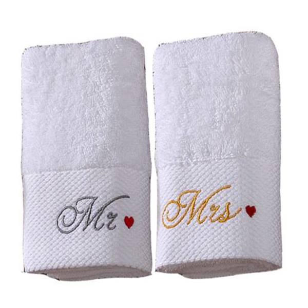 embroidered towels with 500 550 600 and 700 GSM